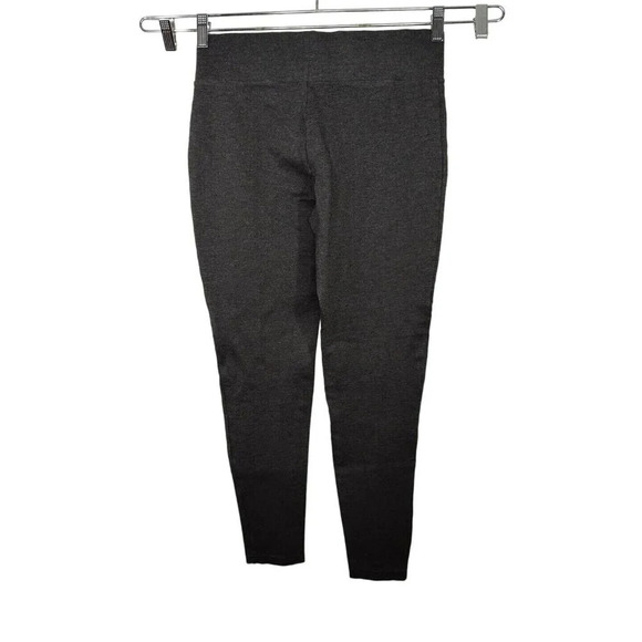 Seven 7 Grey Seamed Ankle Leggings Women Size M Stretch Knit Casual Work - Picture 3 of 6
